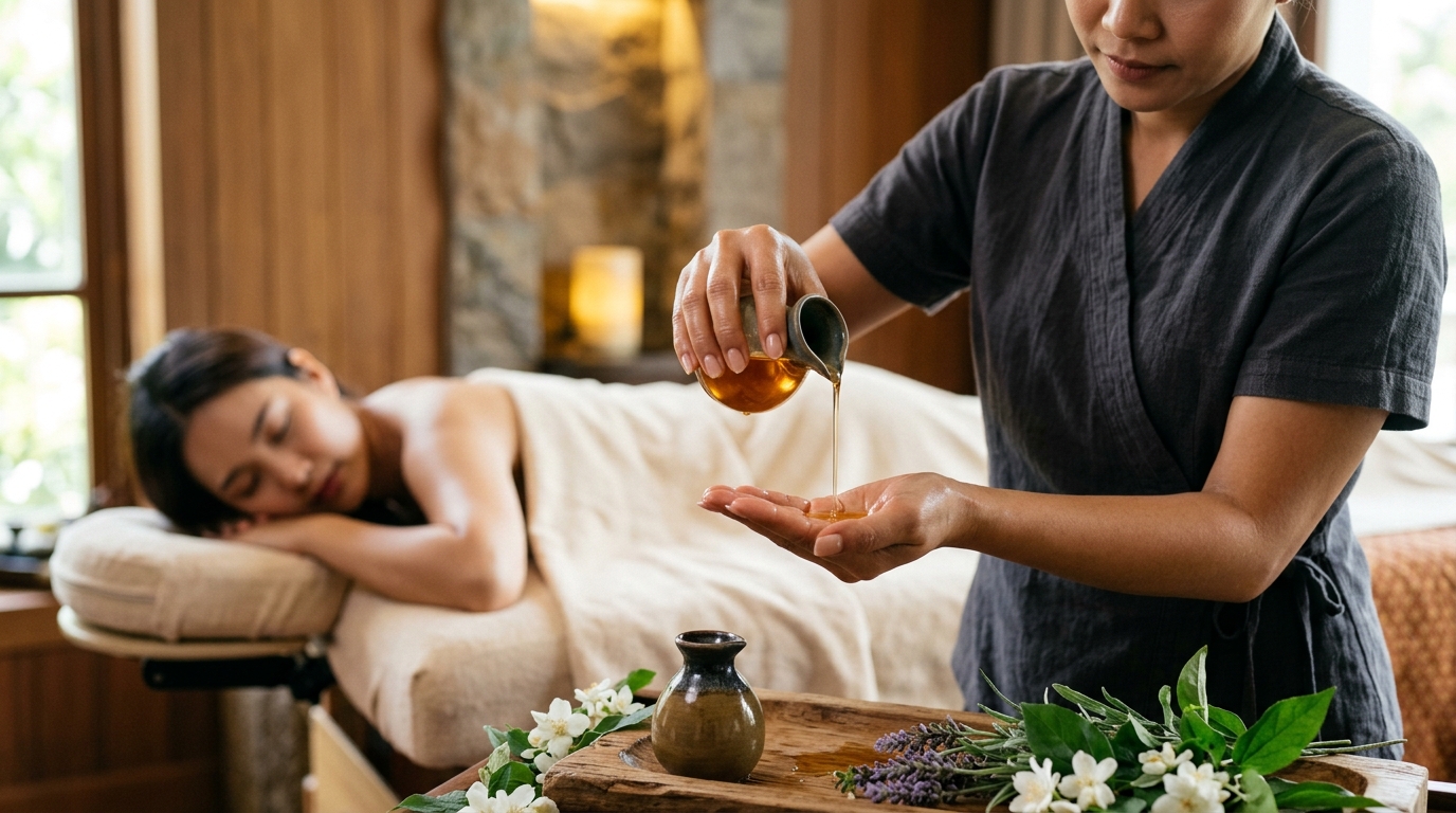 What Is an Aroma Oil Massage?