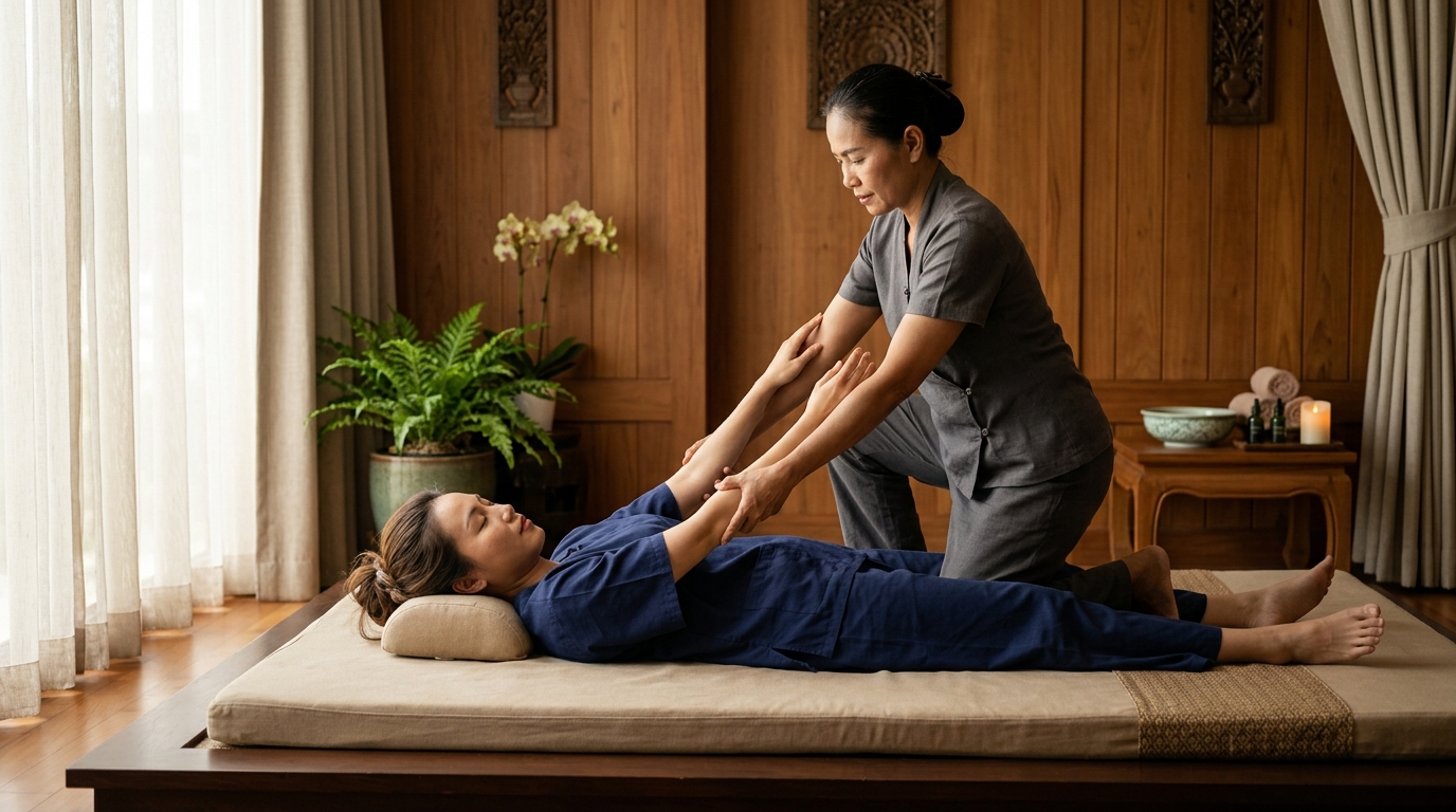 The Role of Stretching in Thai Massage